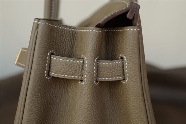 hermes Birkin 30cm togo leather with gold hardware - Image 5