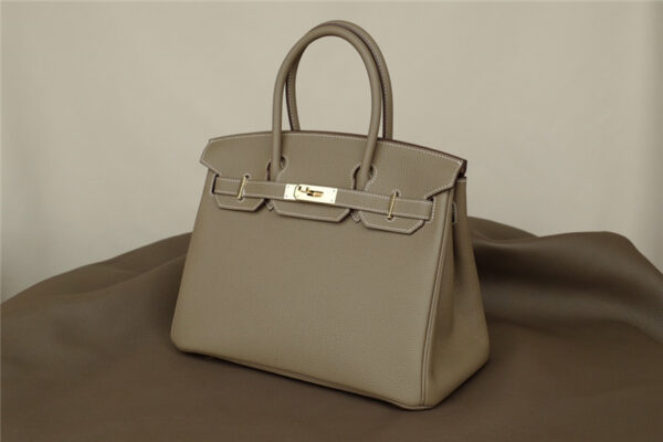hermes Birkin 30cm togo leather with gold hardware - Image 6