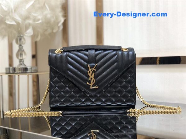 ysl medium envelope shoulder bag - Image 9