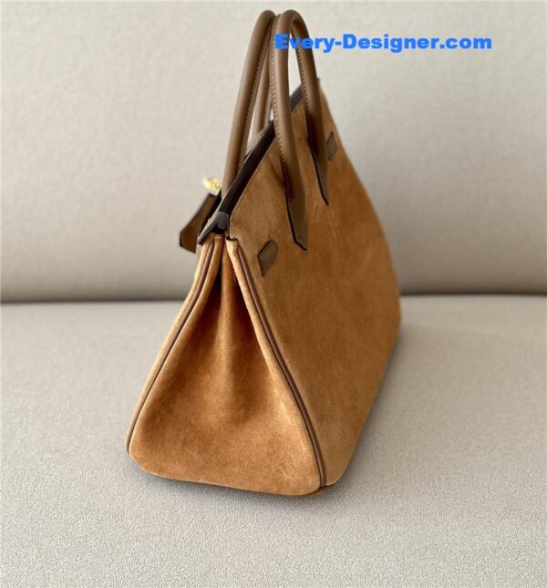 hermes birkin 25 suede bag - Image 5