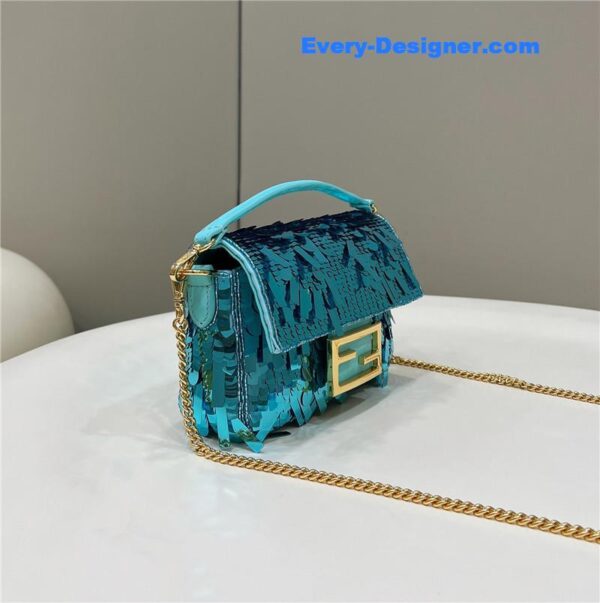 fendi sequins mini baguette bag - Image 2