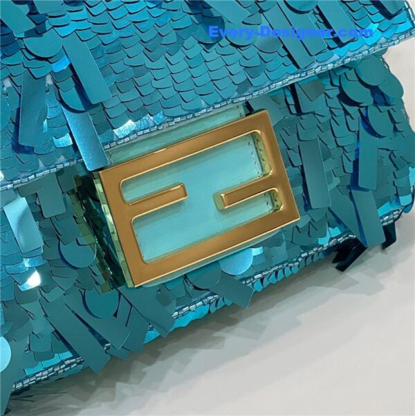 fendi sequins mini baguette bag - Image 8