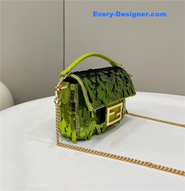 fendi sequins mini baguette bag - Image 3