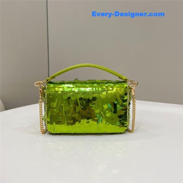 fendi sequins mini baguette bag - Image 5