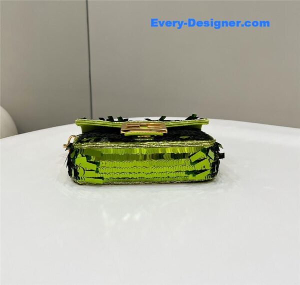 fendi sequins mini baguette bag - Image 6