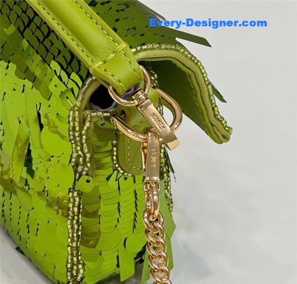 fendi sequins mini baguette bag - Image 7