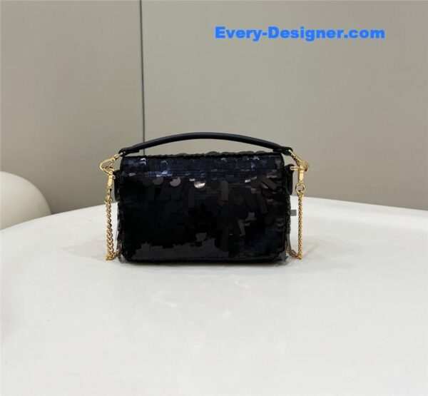 fendi sequins mini baguette bag - Image 7
