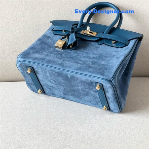 hermes birkin 25 suede bag - Image 4