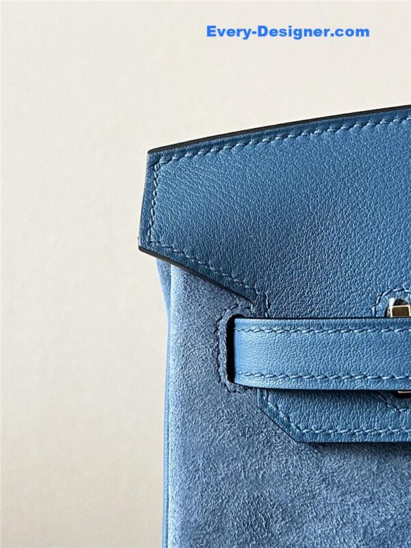 hermes birkin 25 suede bag - Image 2