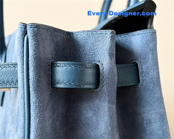 hermes birkin 25 suede bag - Image 7