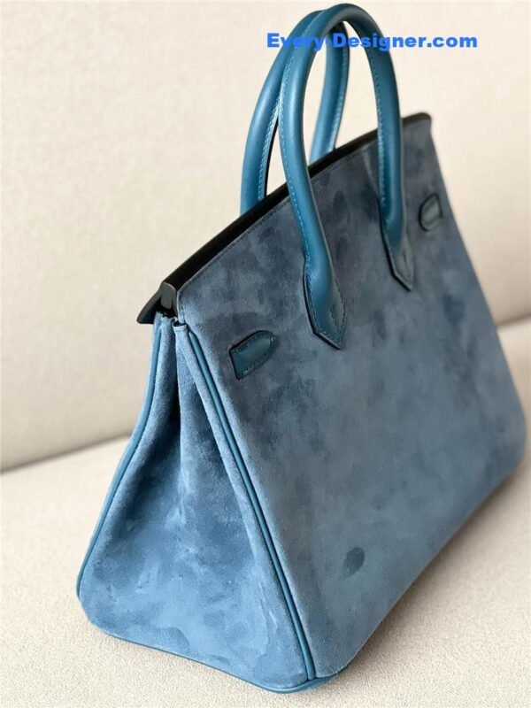 hermes birkin 25 suede bag - Image 8