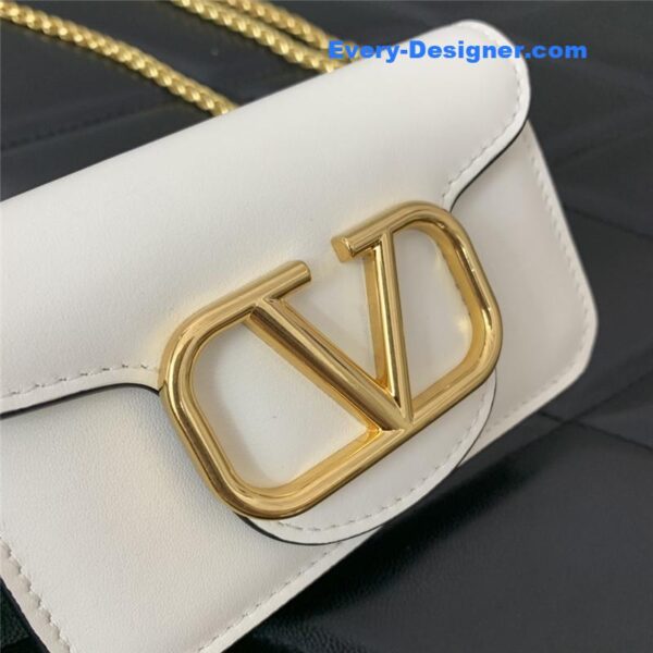valentino V logo leather bag - Image 3