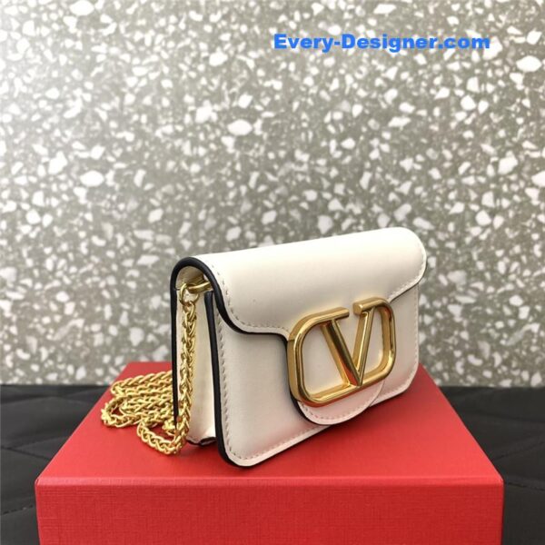 valentino V logo leather bag - Image 4