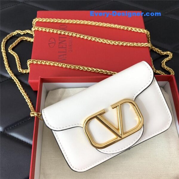 valentino V logo leather bag - Image 8