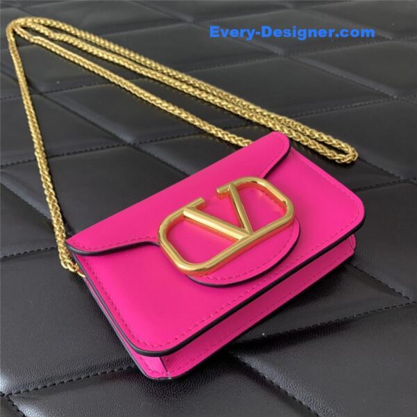 valentino V logo leather bag - Image 7