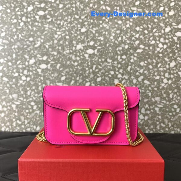 valentino V logo leather bag - Image 8