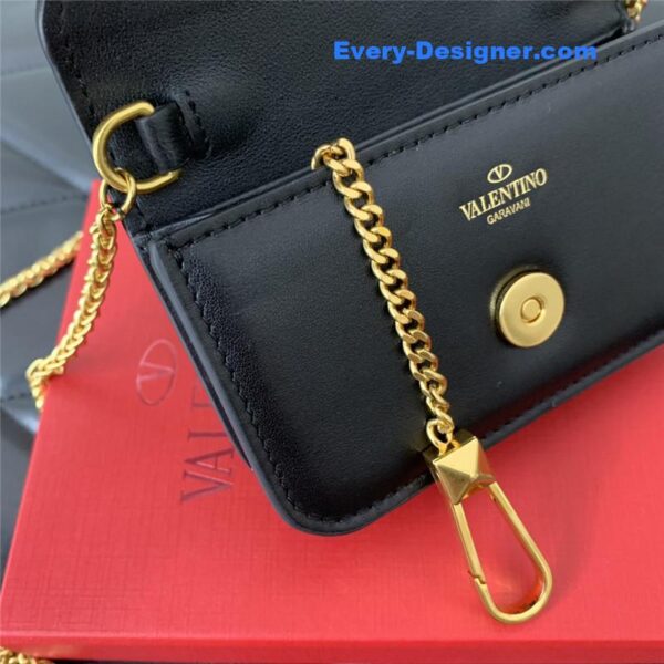 valentino V logo leather bag - Image 3