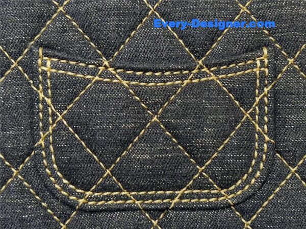 CC mini denim messenger bag - Image 3