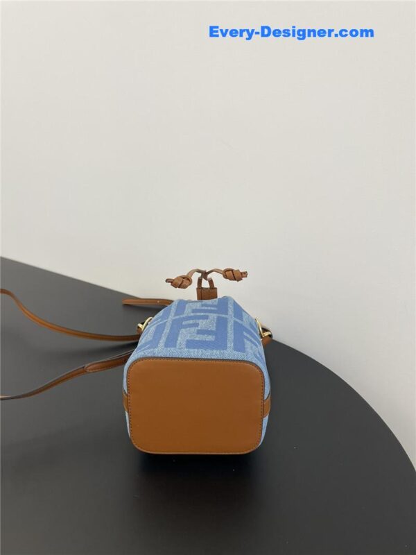 fendi denim bucket bag - Image 2