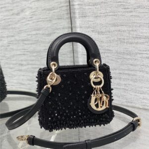 lady dior beads micro bag
