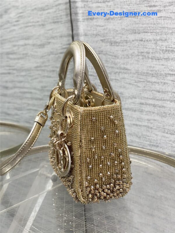 lady dior beads micro bag - Image 3
