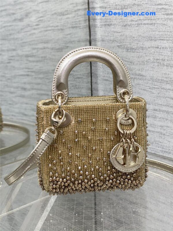 lady dior beads micro bag - Image 5