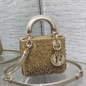 lady dior beads micro bag