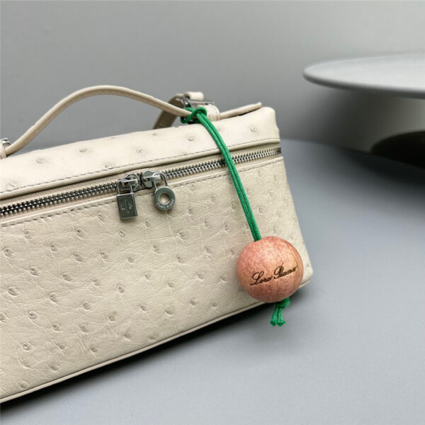 loro piana extra pocket ostrich leather pouch - Image 2