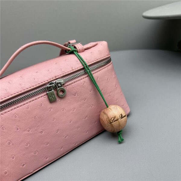 loro piana extra pocket ostrich leather pouch - Image 6