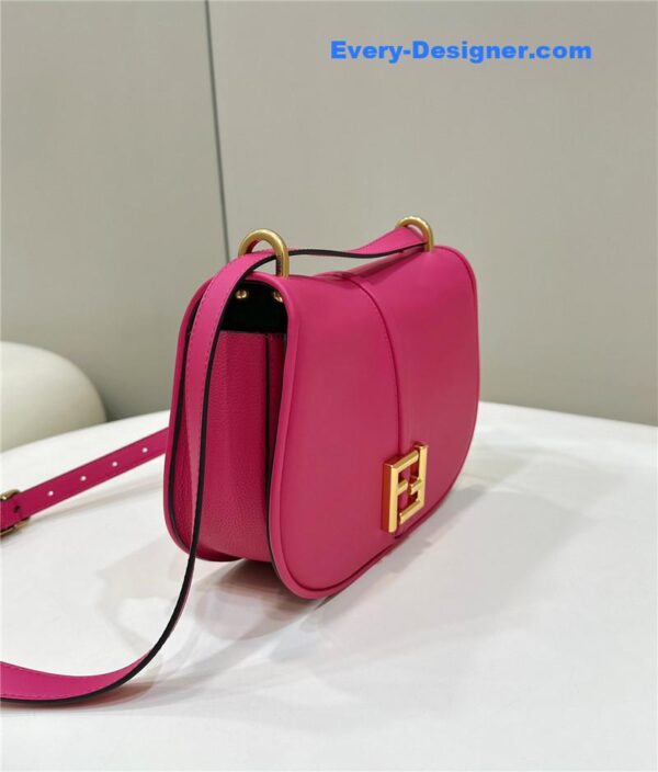 Fendi Women’s Pink C’mon Small Bag - Image 7