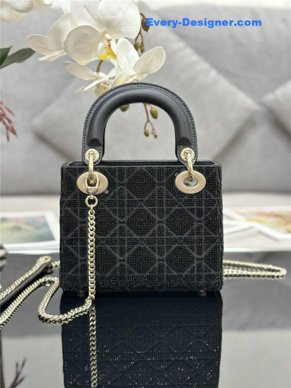 lady dior triple embroidered beads tube bag - Image 2