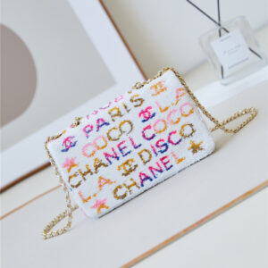 CC sequin cf coco bag