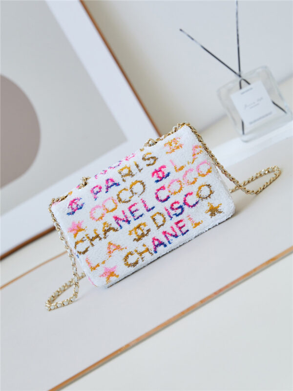 CC sequin cf coco bag