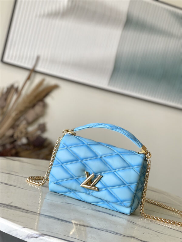 Louis Vuitton LV go-14 malletage leather bag - Image 3