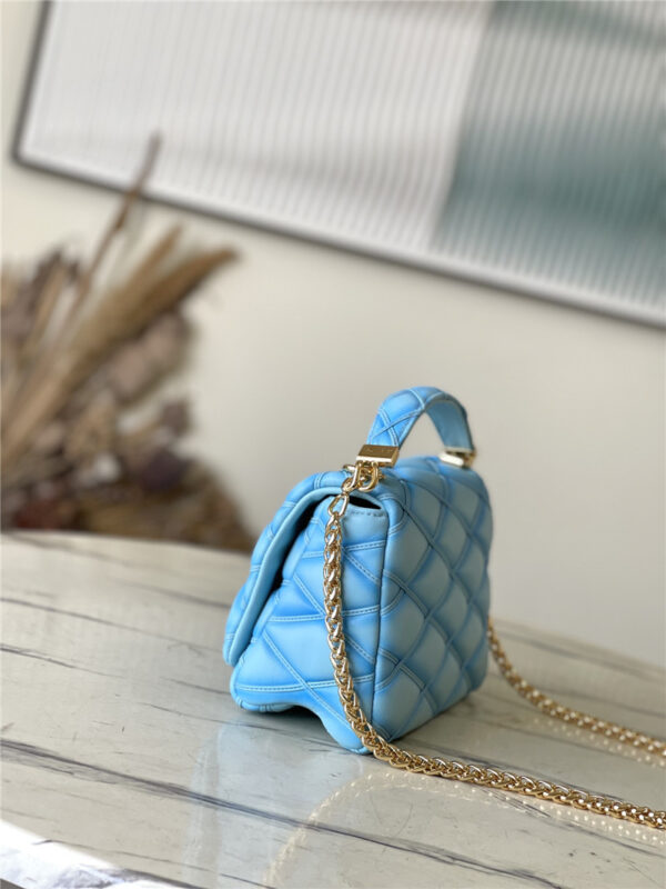 Louis Vuitton LV go-14 malletage leather bag - Image 4