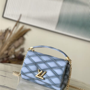Louis Vuitton LV go-14 malletage leather bag