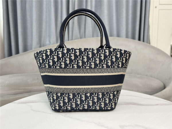 Dior book tote vegetable basket shopping bag - Image 4