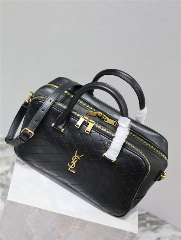ysl liya leather duffle bag - Image 5