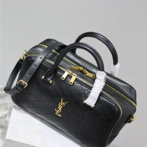 ysl liya leather duffle bag