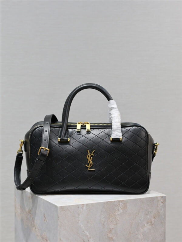 ysl liya leather duffle bag - Image 6