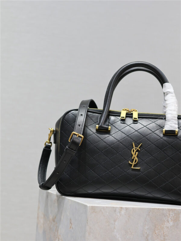 ysl liya leather duffle bag - Image 9
