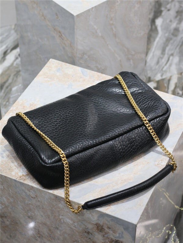 ysl calypso sheepskin chain bag - Image 3