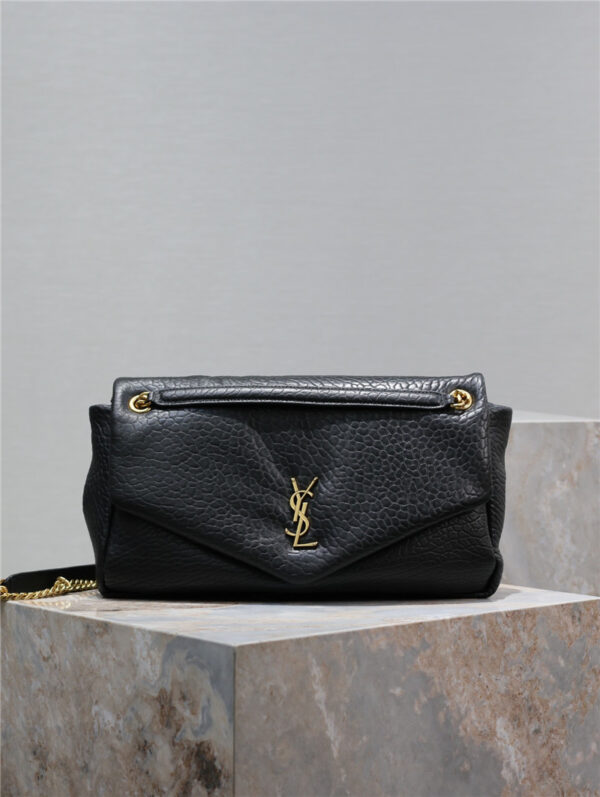 ysl calypso sheepskin chain bag - Image 4