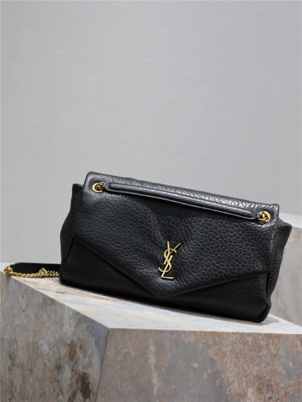 ysl calypso sheepskin chain bag - Image 5