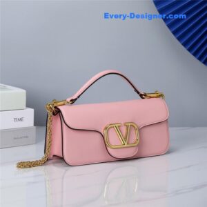 valentino VLogo Signature calfskin shoulder bag