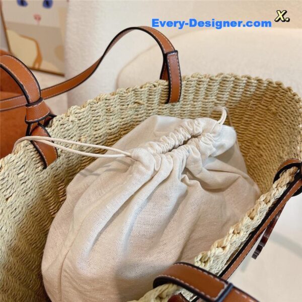 loewe straw bag x-Tote - Image 4
