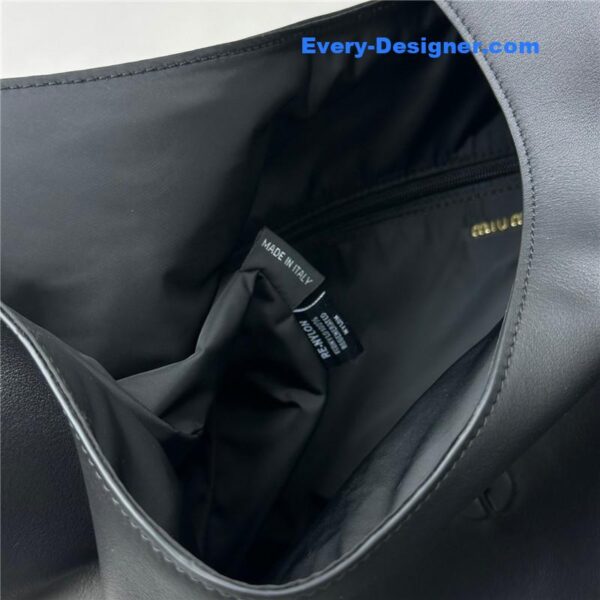 miumiu leather hobo tote bag - Image 8