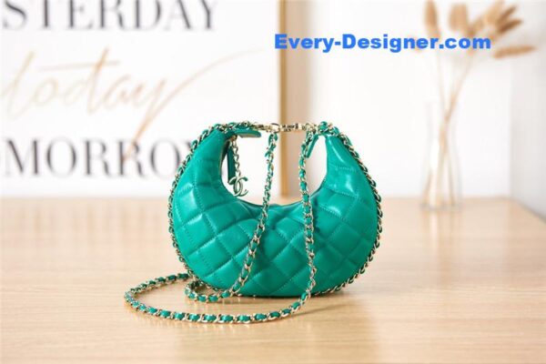 CC small hobo bag green - Image 4