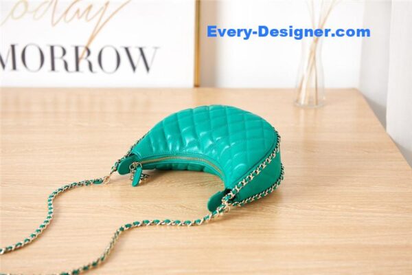 CC small hobo bag green - Image 5