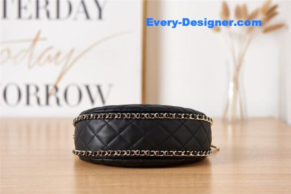 CC small hobo bag black - Image 5